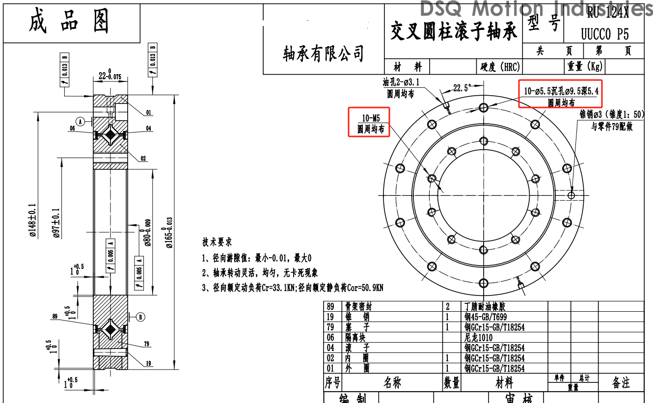 DSQ MOTION INDUSTRIES INC.